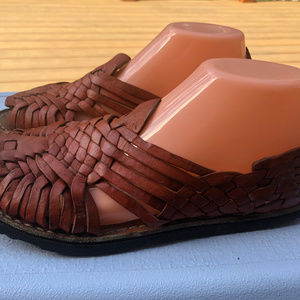 COPY - D Santy Women's  Brown Fisherman Leather Sandals